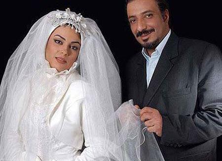 عکس حدیث میرامینی با لباس عروس