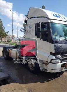عکس داخل کابین کشنده بی ام سی