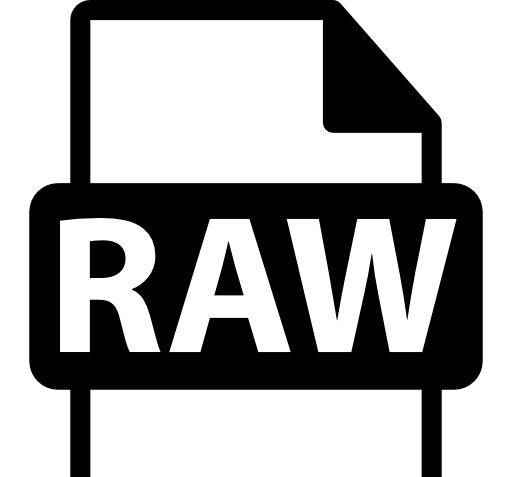 عکس خام یعنی چی