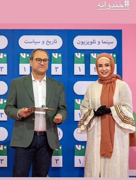 عکس شبنم قلی خانی در خندوانه