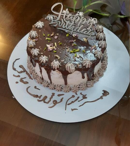 عکس کیک تولد همسر عزیزم