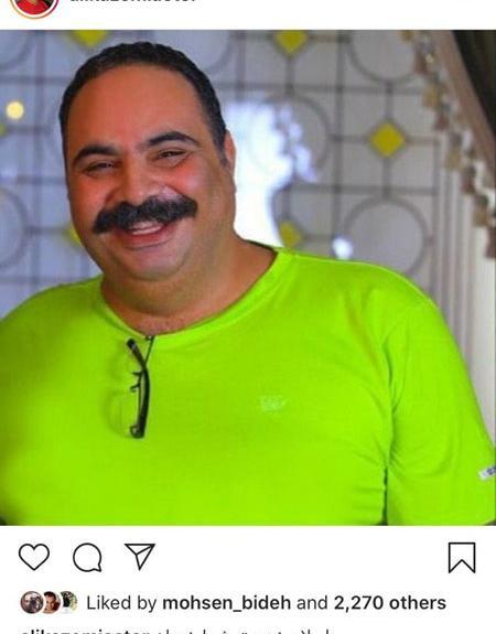 آخرین عکس سیروس گرجستانی