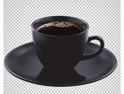 عکس لایه باز فنجان قهوه
