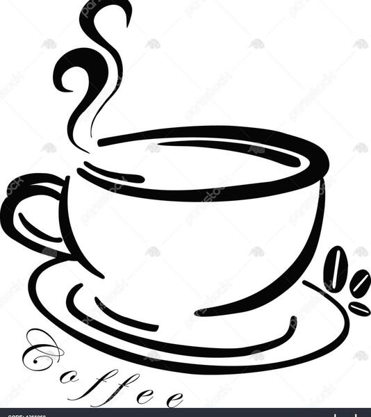 عکس لایه باز فنجان قهوه