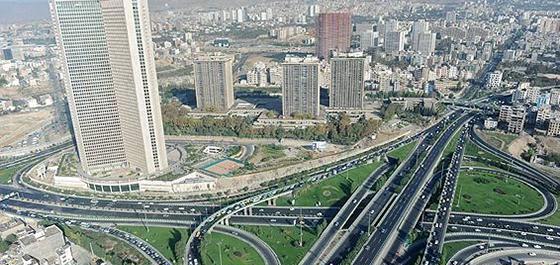 عکس داخل برج بین المللی تهران