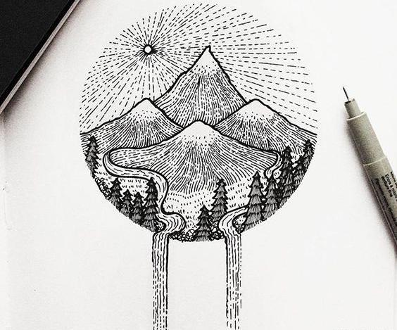 عکس ایده برای نقاشی سخت
