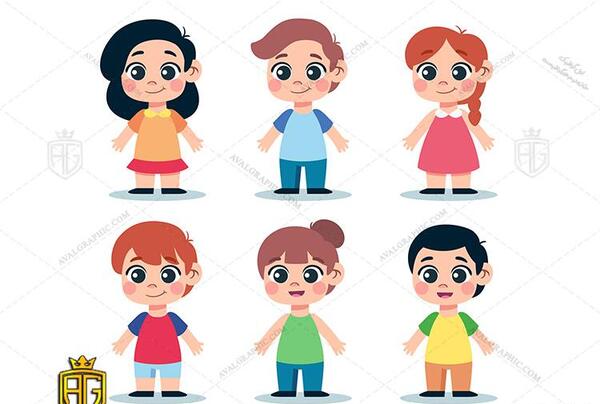 عکس وکتور شخصیت کارتونی