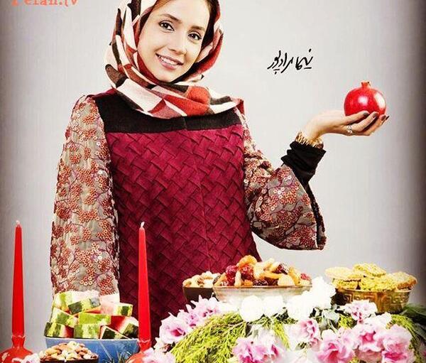 عکس های شب یلدا شبنم قلی خانی