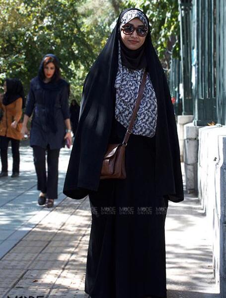 عکس دختر چادری شیک پوش