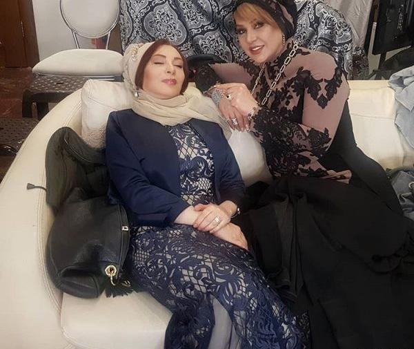عکس نسرین مقانلو و افسانه بایگان