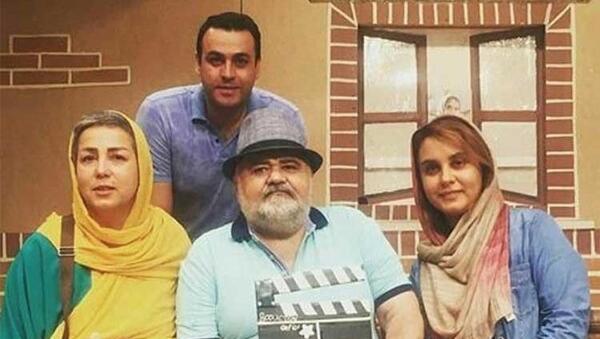 عکس اکبر عبدی و پدرش