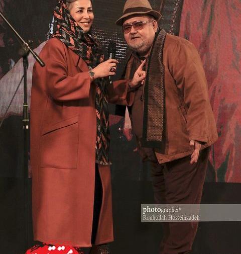 عکس اکبر عبدی و پدرش