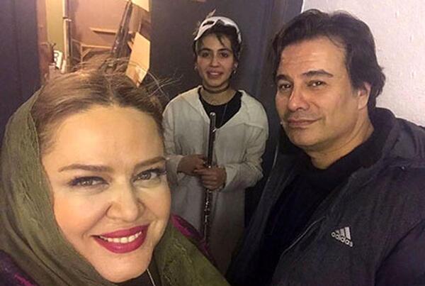عکس بهاره رهنما با همسر اولش