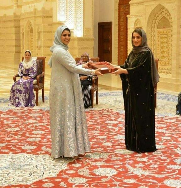 عکس زن سلطان قابوس