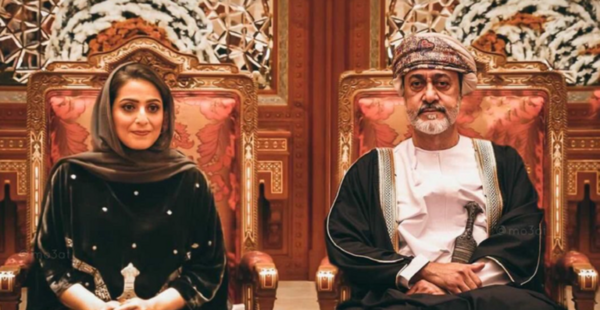 عکس زن سلطان قابوس