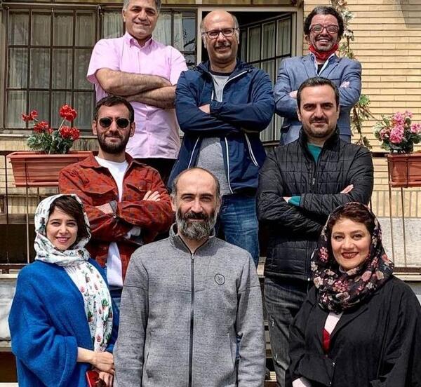 عکس شبنم مقدمی با همسر