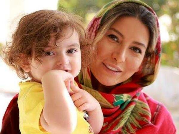 عکس فریبا نادری قبل عمل زیبایی