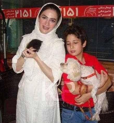 عکس زن جدید فریبرز عرب نیا