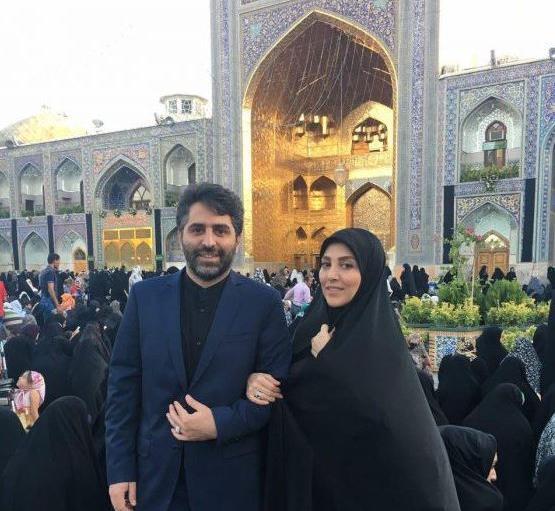 عکس همسر ژیلا صادقی مجری تلویزیون