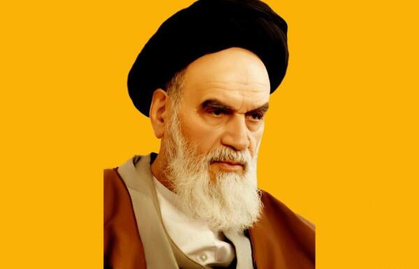 عکس لایه باز خمینی