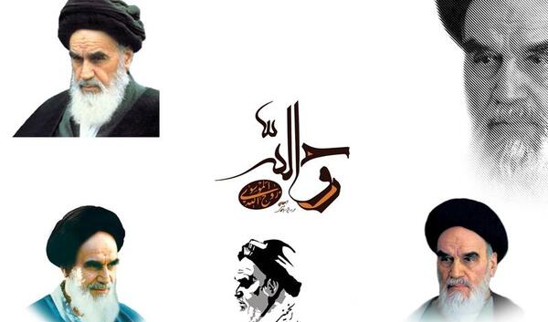 عکس لایه باز خمینی