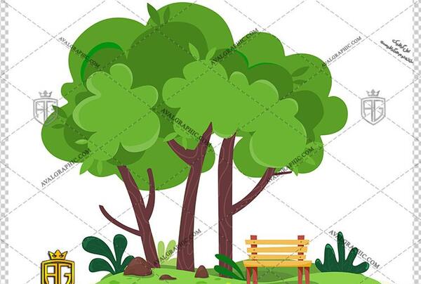 عکس کارتونی کاشت درخت