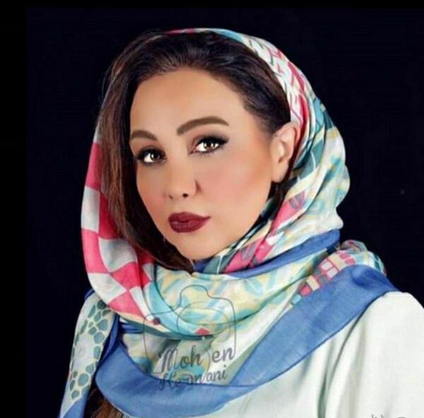 عکس بهنوش بختیاری با بادیگاردهایش
