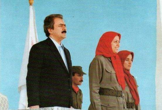 عکس پرچم مجاهدین خلق ایران