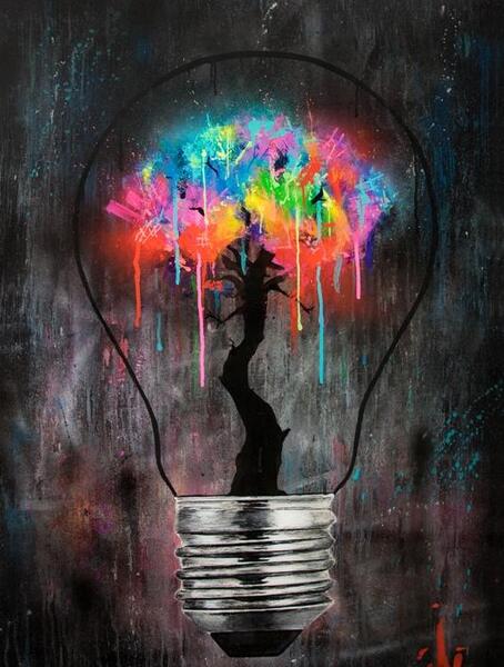 عکس ایده برای تابلو نقاشی