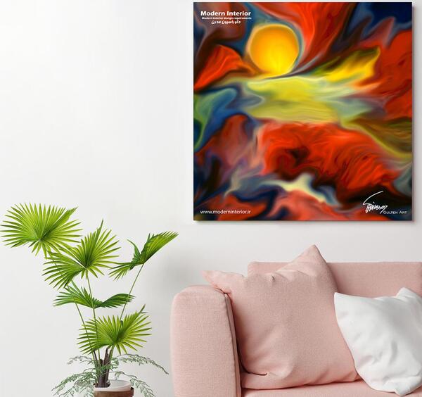 عکس ایده برای تابلو نقاشی