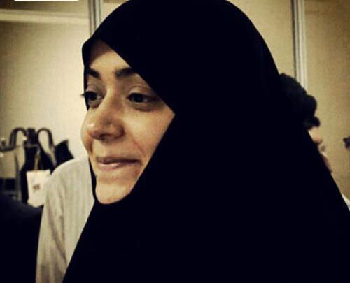 عکس های الهام چرخنده قبل از چادری شدن