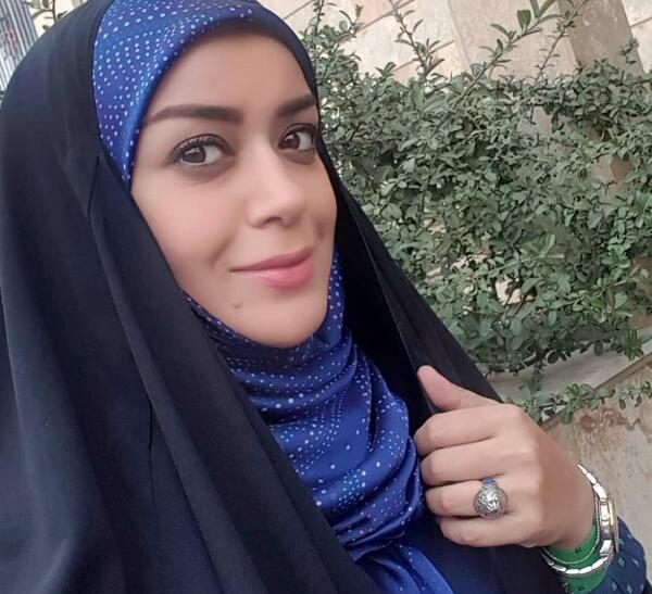 عکس های الهام چرخنده قبل از چادری شدن
