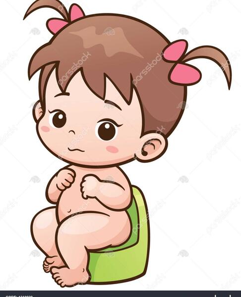 عکس کارتونی نشسته