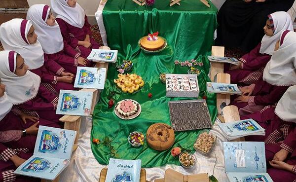 عکس جشن قران پایه سوم