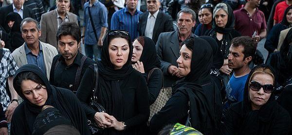 عکس های خاکسپاری عسل بدیعی
