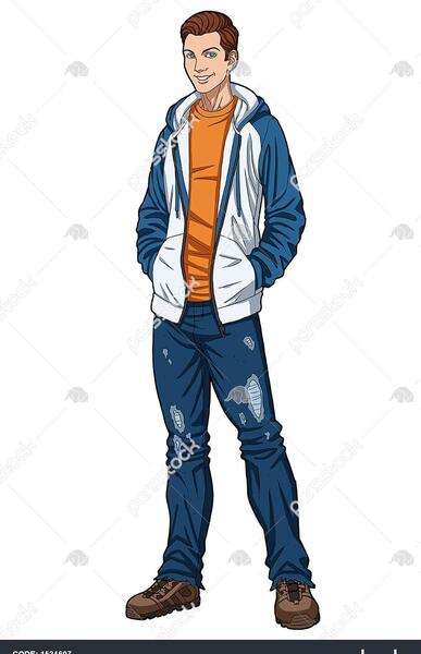 عکس آدم ایستاده