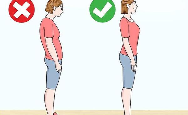 عکس ایستادن صحیح