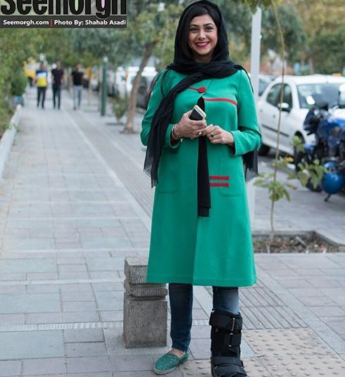 عکس کفش آزاده صمدی