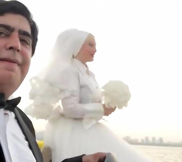 عکس عروسی رضا شفیعی جم