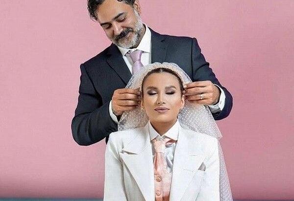 عکس همسر حسین محجوب