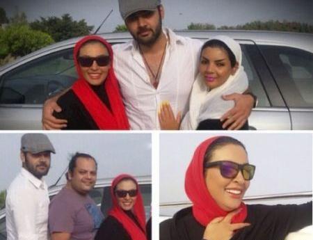 عکس زیبا بروفه و همسر جدیدش