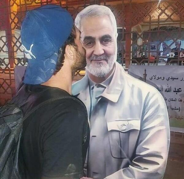 عکس حاج قاسم سلیمانی و ابومهدی