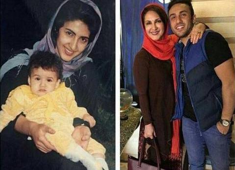 عکس پویان گنجی پسر فاطمه گودرزی