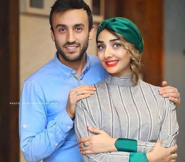 عکس پویان گنجی پسر فاطمه گودرزی