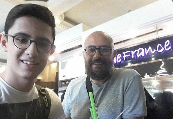 عکس سیاوش مفیدی در خنده بازار