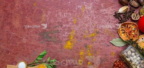 عکس بک گراند غذا