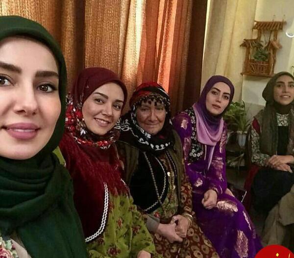 عکس مرجان در سریال نون خ