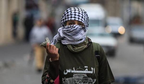 عکس دختر فلسطینی روز قدس
