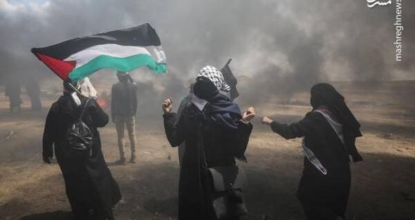 عکس دختر فلسطینی روز قدس