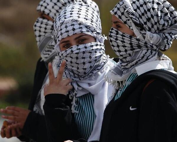 عکس دختر فلسطینی روز قدس